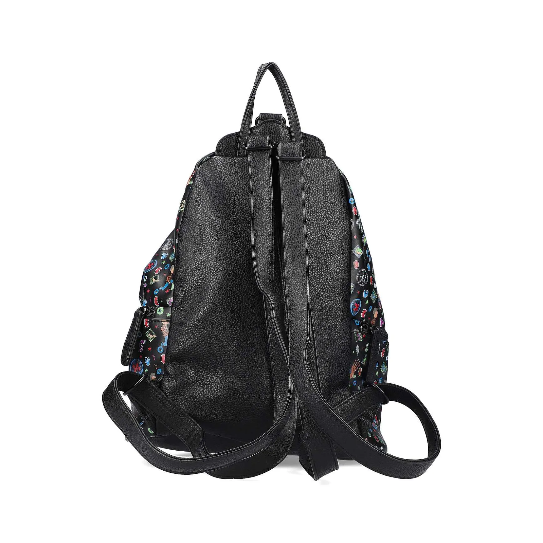 Rieker | Backpack Black Pattern