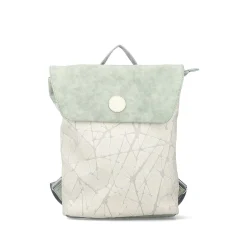 Rieker | Backpack Cream White-Mint Green