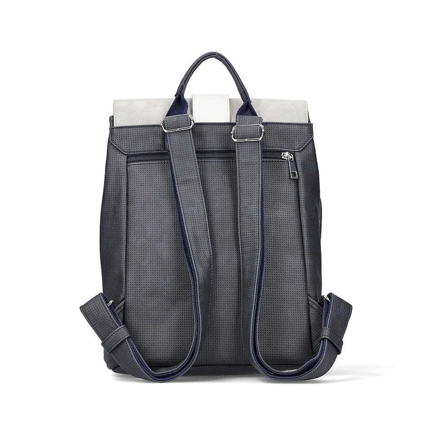 Rieker | Backpack Navy Blue-Pure White