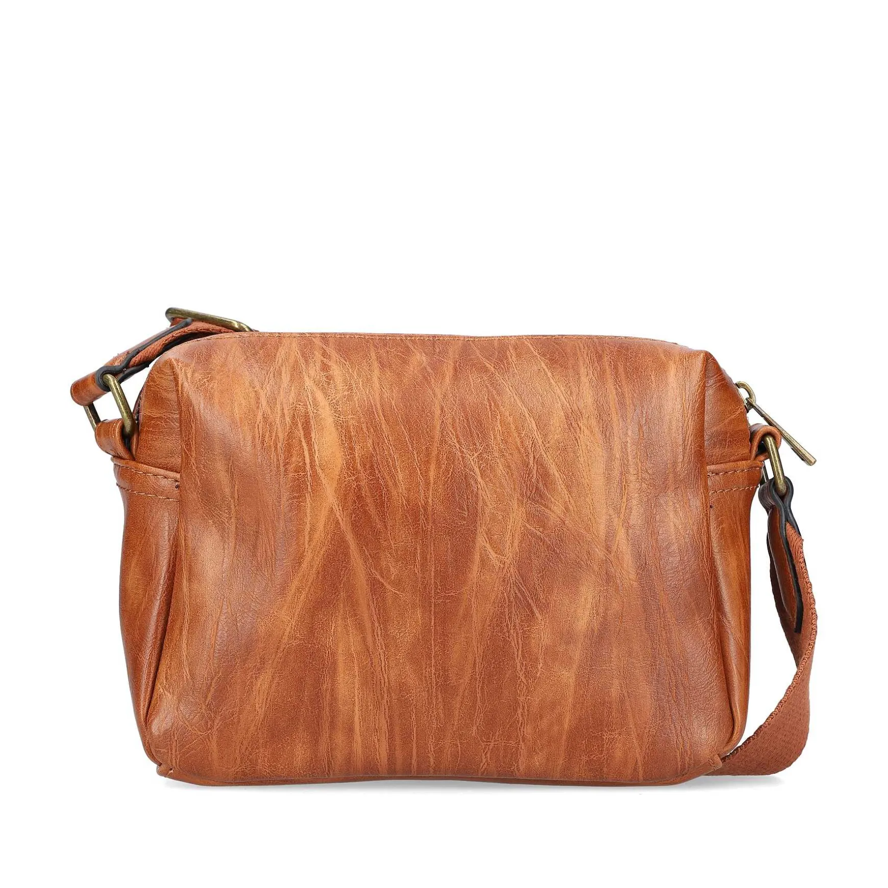 Rieker | Caramel Brown Check Handbag