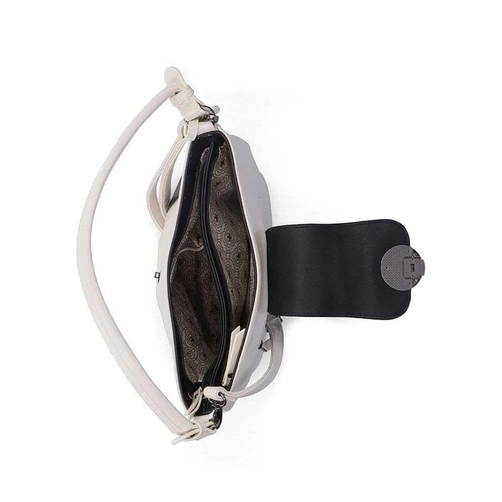 Rieker | Handbag Cream Beige Metallic