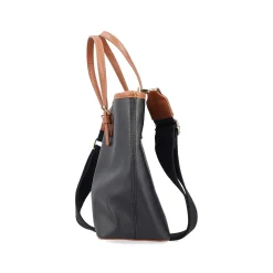 Rieker | Shopper Steel Black-Nougat Brown