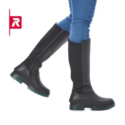 Rieker Evolution Women'S High-Shaft Boots Midnight Black