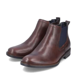 Rieker Men'S Chelsea Boots Chestnut Brown