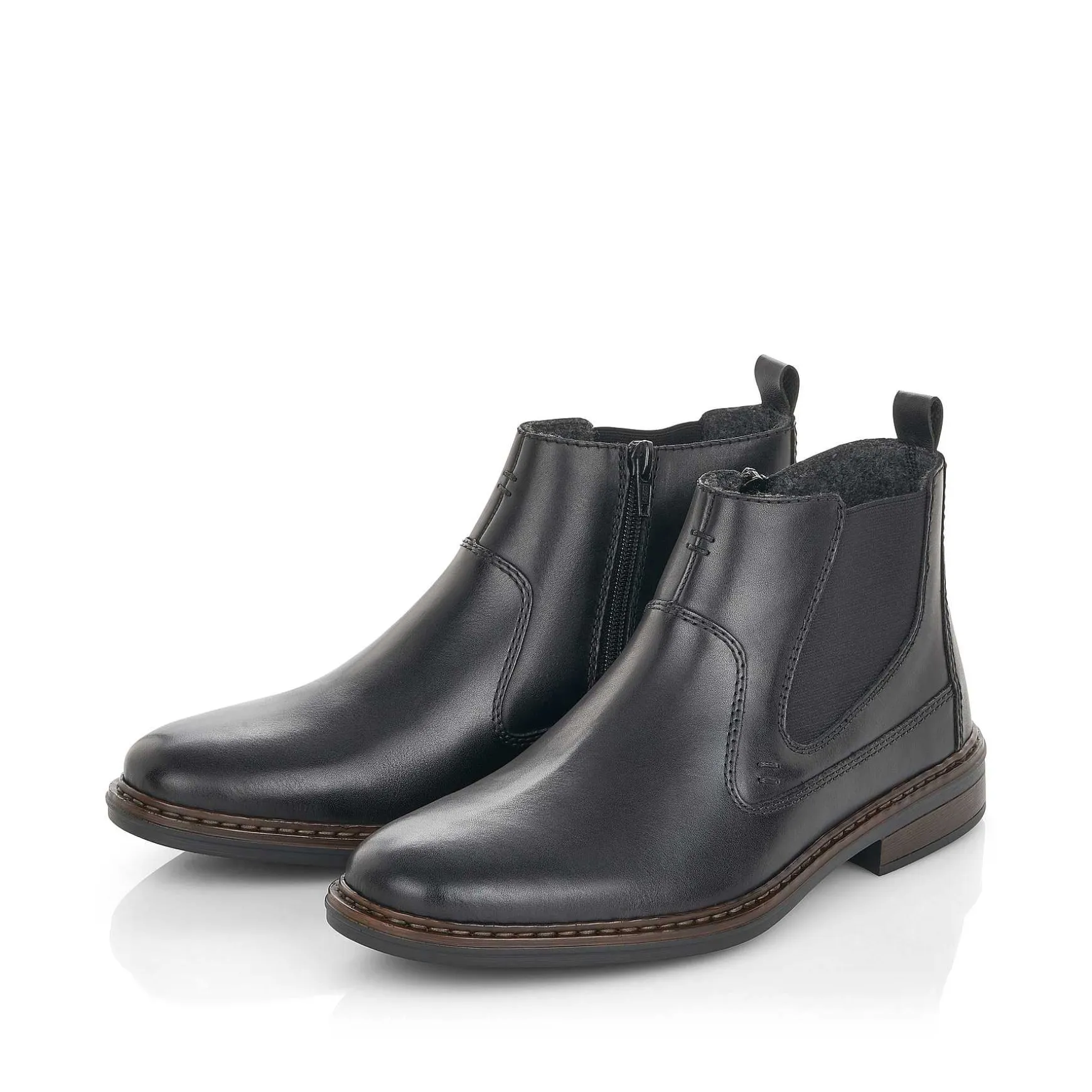 Rieker Men'S Chelsea Boots Jet Black