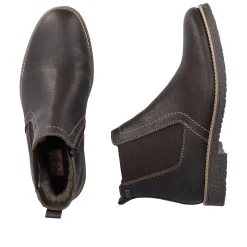 Rieker Men'S Chelsea Boots Black Brown