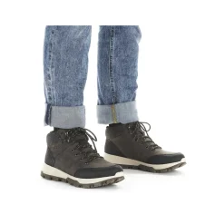 Rieker Men'S Corded Boots Coffee Brown