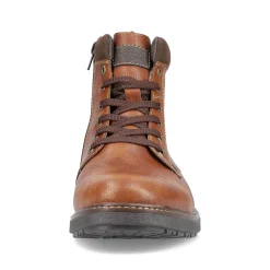 Rieker Men'S Corded Boots Caramel Brown