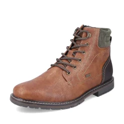 Rieker Men'S Corded Boots Light Brown