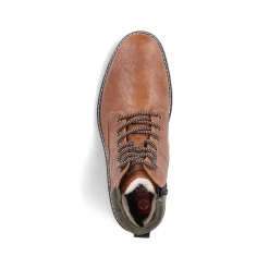 Rieker Men'S Corded Boots Light Brown