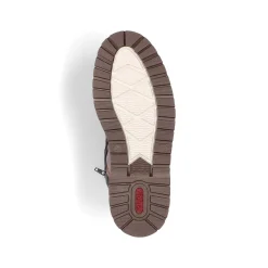 Rieker Men'S Corded Boots Chestnut Brown