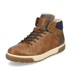 Rieker Men'S Corded Boots Nougat Brown
