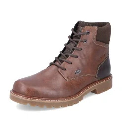 Rieker Men'S Corded Boots Chestnut Brown