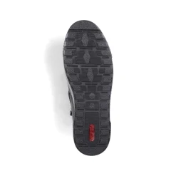 Rieker Men'S Corded Boots Steel Gray