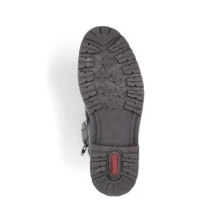 Rieker Men'S Corded Boots Deep Black