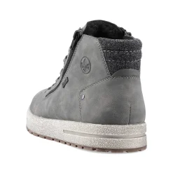 Rieker Men'S Corded Boots Moon Grey