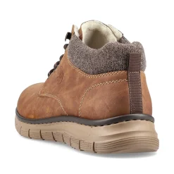 Rieker Men'S Corded Boots Cinnamon Brown