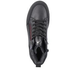 Rieker Men'S Corded Boots Deep Black