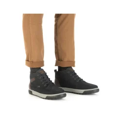 Rieker Men'S Corded Boots Dark Blue-Gray