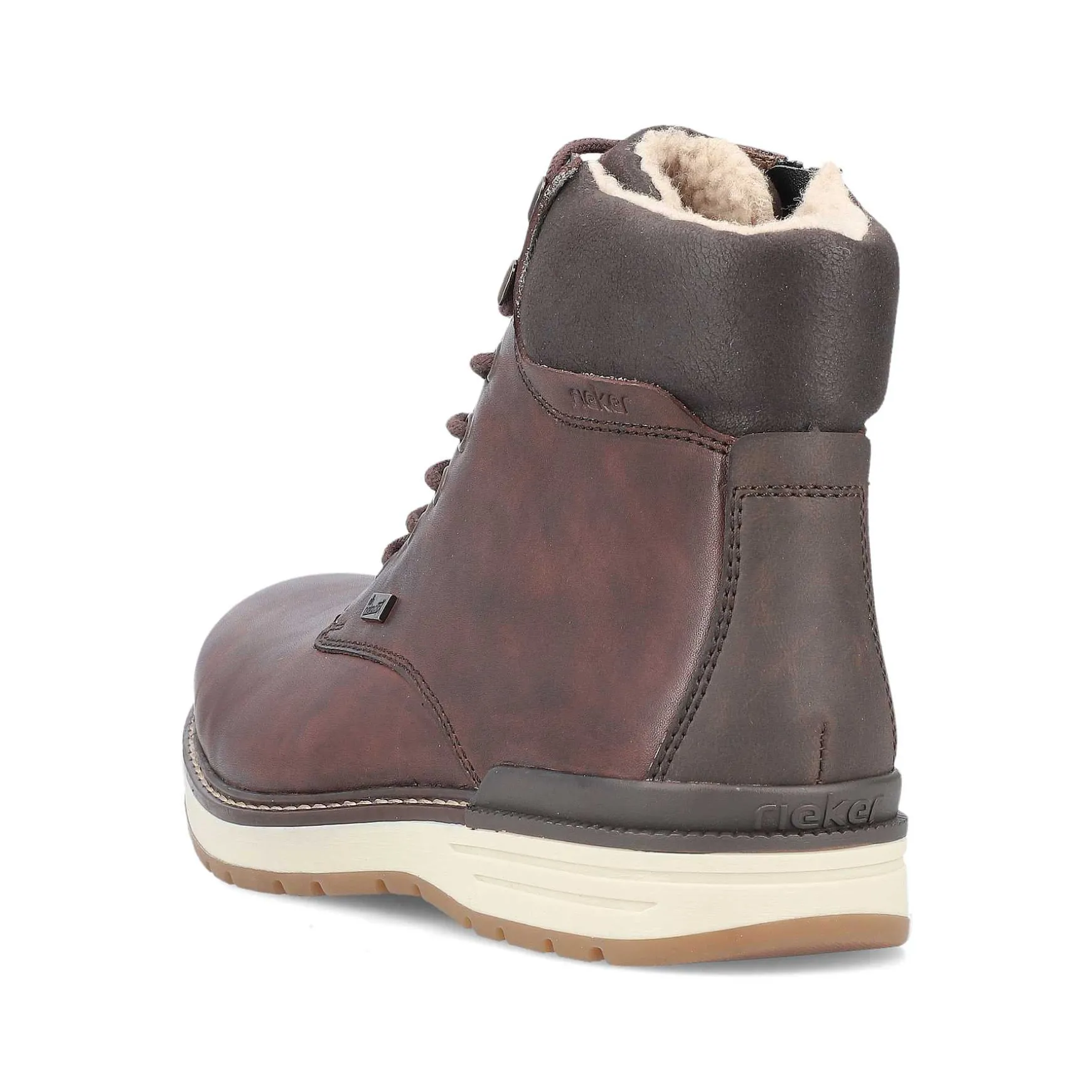 Rieker Men'S Corded Boots, Nut Brown