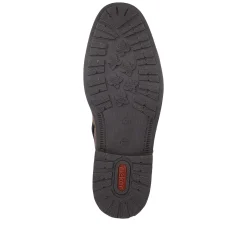 Rieker Men'S Corded Boots Chocolate Brown