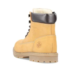 Rieker Men'S Corded Boots Golden Yellow