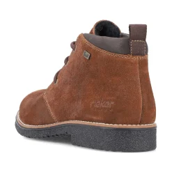 Rieker Men'S Corded Boots Cinnamon Brown