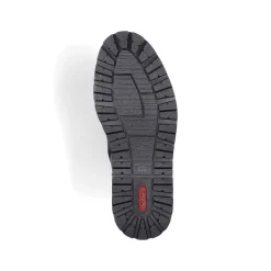 Rieker Men'S Corded Boots Graphite Black