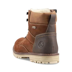 Rieker Men'S Corded Boots Nougat Brown
