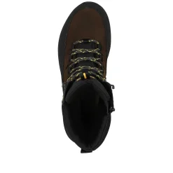 Rieker Men'S Corded Boots Nut-Brown Deep-Black