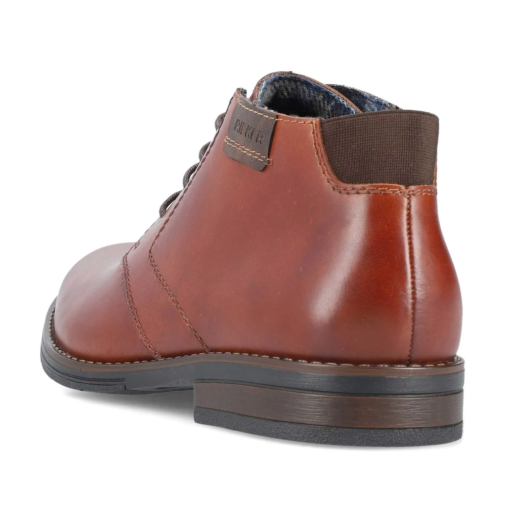 Rieker Men'S Lace-Up Shoes Fox Brown