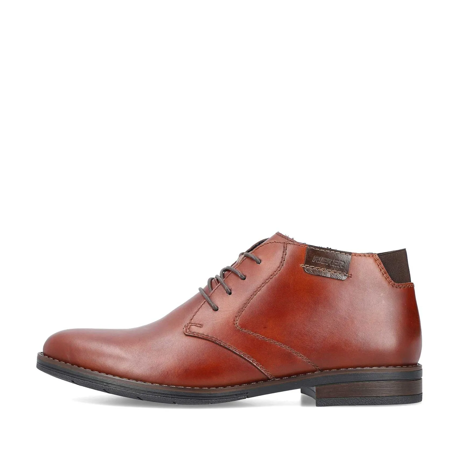 Rieker Men'S Lace-Up Shoes Fox Brown