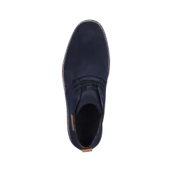 Rieker Men'S Lace-Up Shoes Navy Blue