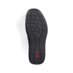 Rieker Men'S Lace-Up Shoes Asphalt Black