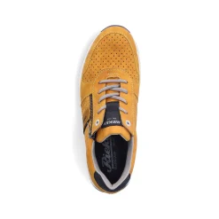 Rieker Men'S Lace-Up Shoes Sunflower Yellow-Navy Blue