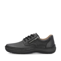 Rieker Men'S Lace-Up Shoes Night Black