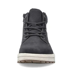 Rieker Men'S Lace-Up Shoes Asphalt Black