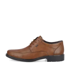 Rieker Men'S Lace-Up Shoes Nougat Brown