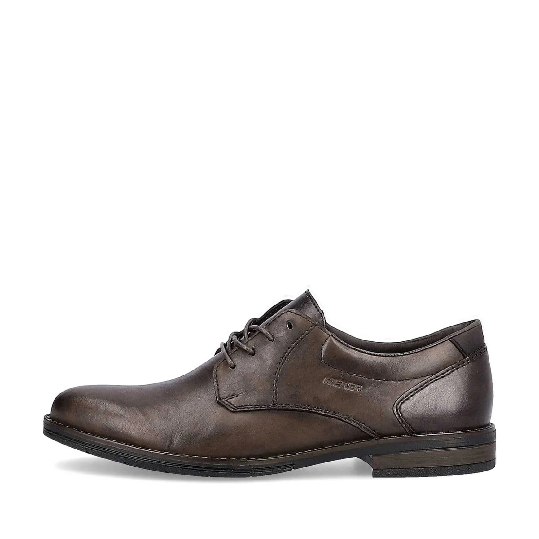 Rieker Men'S Lace-Up Shoes Dark Brown