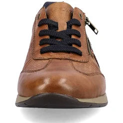 Rieker Men'S Lace-Up Shoes Fox Brown-Black