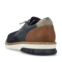Rieker Men'S Lace-Up Shoes, Slate Blue