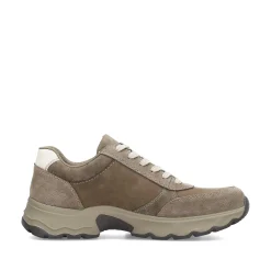 Rieker Men'S Lace-Up Shoes Light Brown