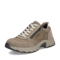 Rieker Men'S Lace-Up Shoes Light Brown