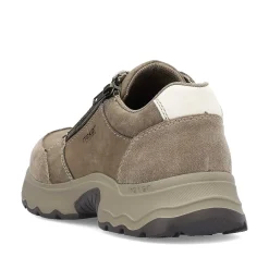 Rieker Men'S Lace-Up Shoes Light Brown