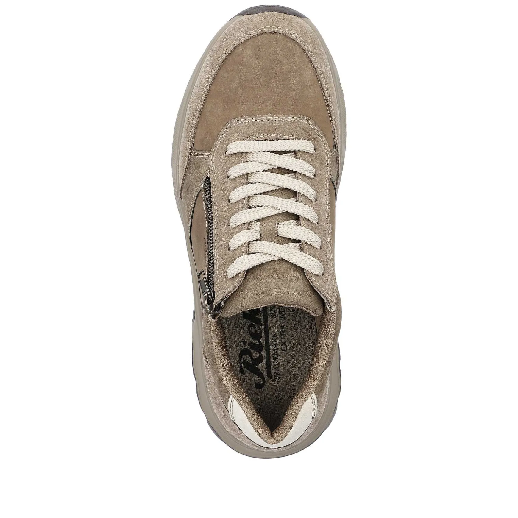 Rieker Men'S Lace-Up Shoes Light Brown