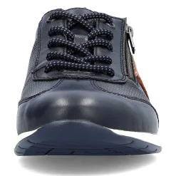Rieker Men'S Lace-Up Shoes Ocean Blue