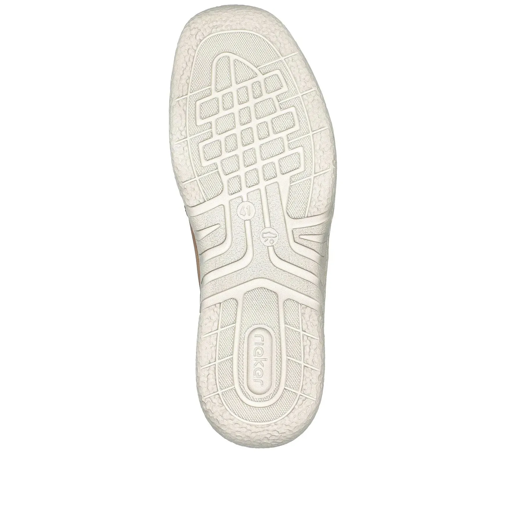 Rieker Men'S Lace-Up Shoes Nougat Brown