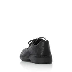 Rieker Men'S Lace-Up Shoes Jet Black