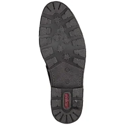 Rieker Men'S Lace-Up Shoes Graphite Black