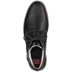 Rieker Men'S Lace-Up Shoes Graphite Black
